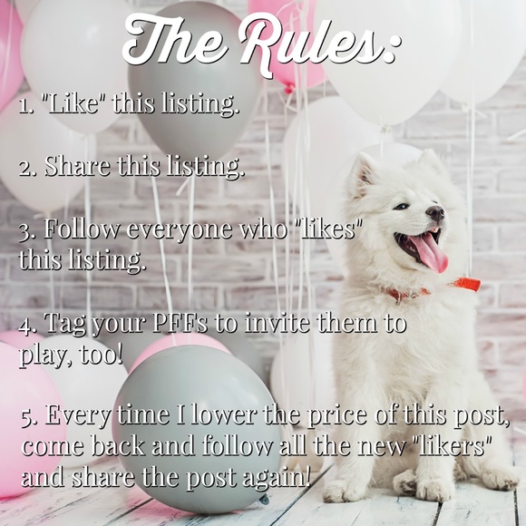 Please Share! 🐶 FOLLOW GAME: Posh Pups Party Time - Picture 2 of 3